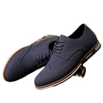 Men's casual slip-on shoes featuring an easy elastic-band design