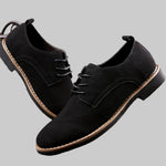 Large-size men's suede-style shoes available in sizes 39 to 48